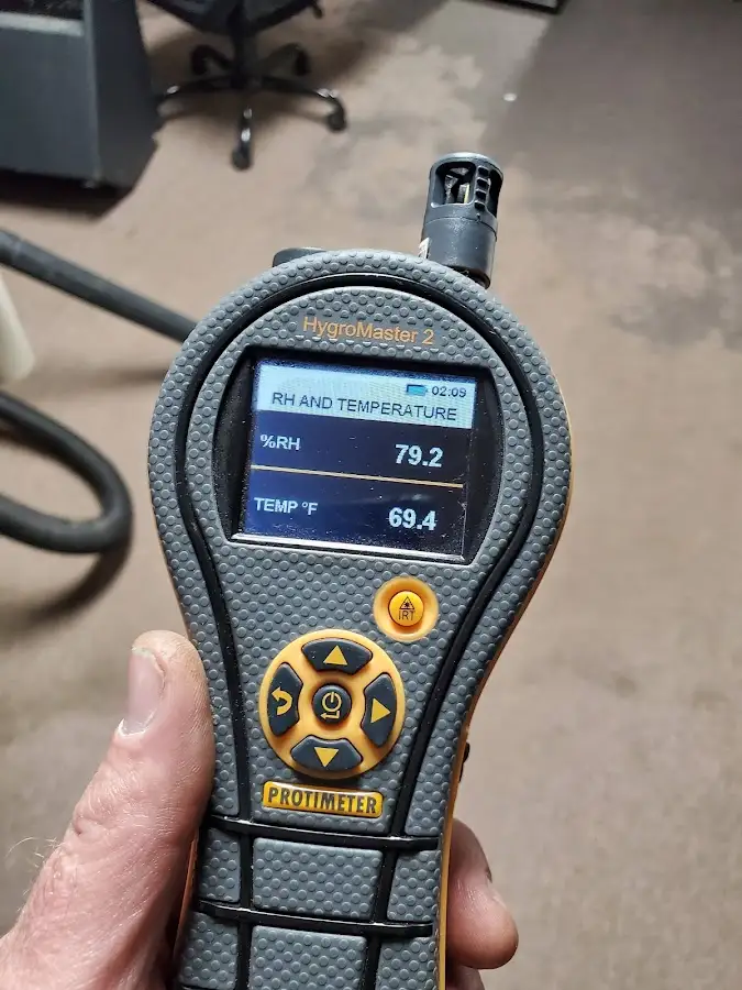Moisture meter humidity assessment for Fire & Smoke Damage Restoration in Hillcrest Heights
